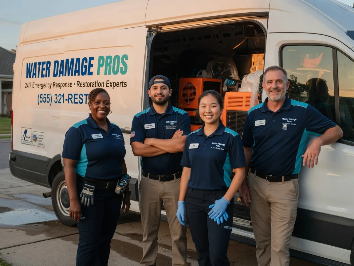 Water Damage Restoration company in Round Top, TX