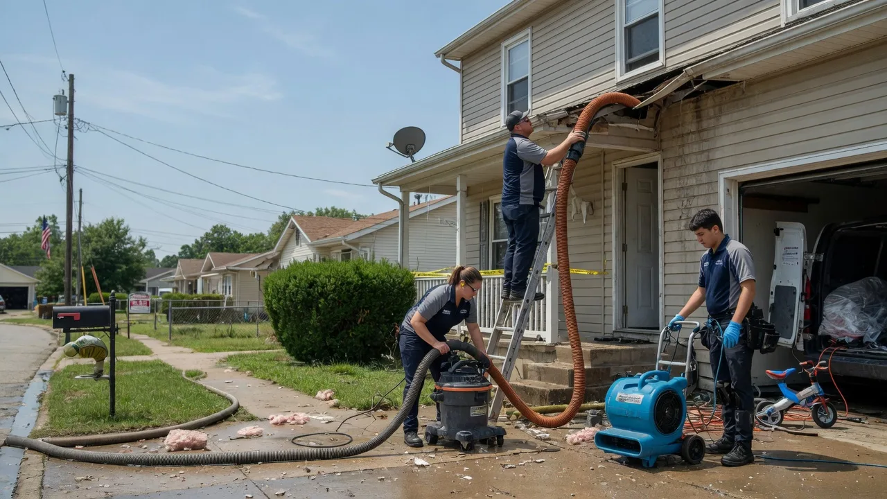 Water Damage Restoration in Round Top, TX near me
